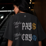 CRYSTAL TEE GREY